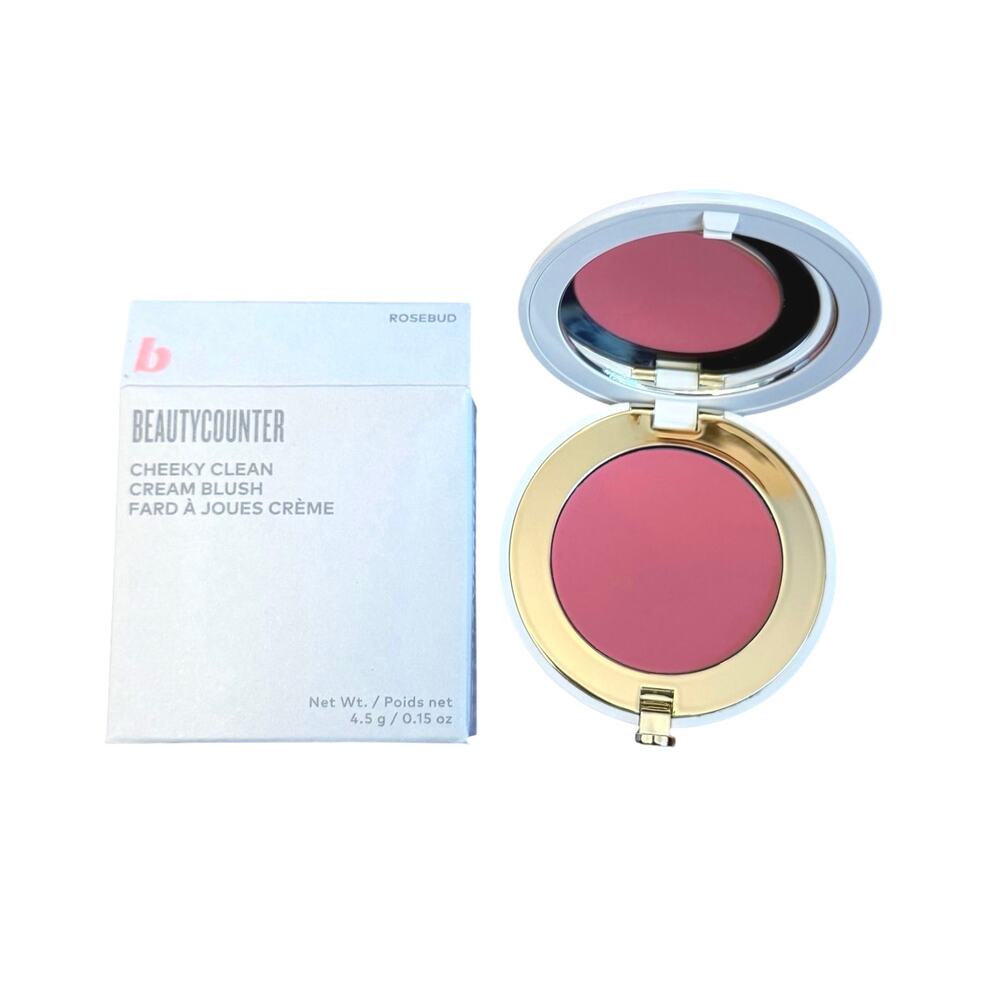 NIB Beautycounter Cheeky Clean Cream Blush in Rosebud